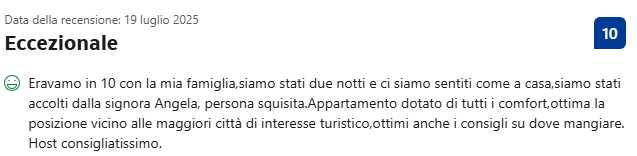 Recensioni, casa vacanze, Trullo House